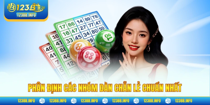 Phân định các nhóm dàn chẵn lẻ chuẩn nhất